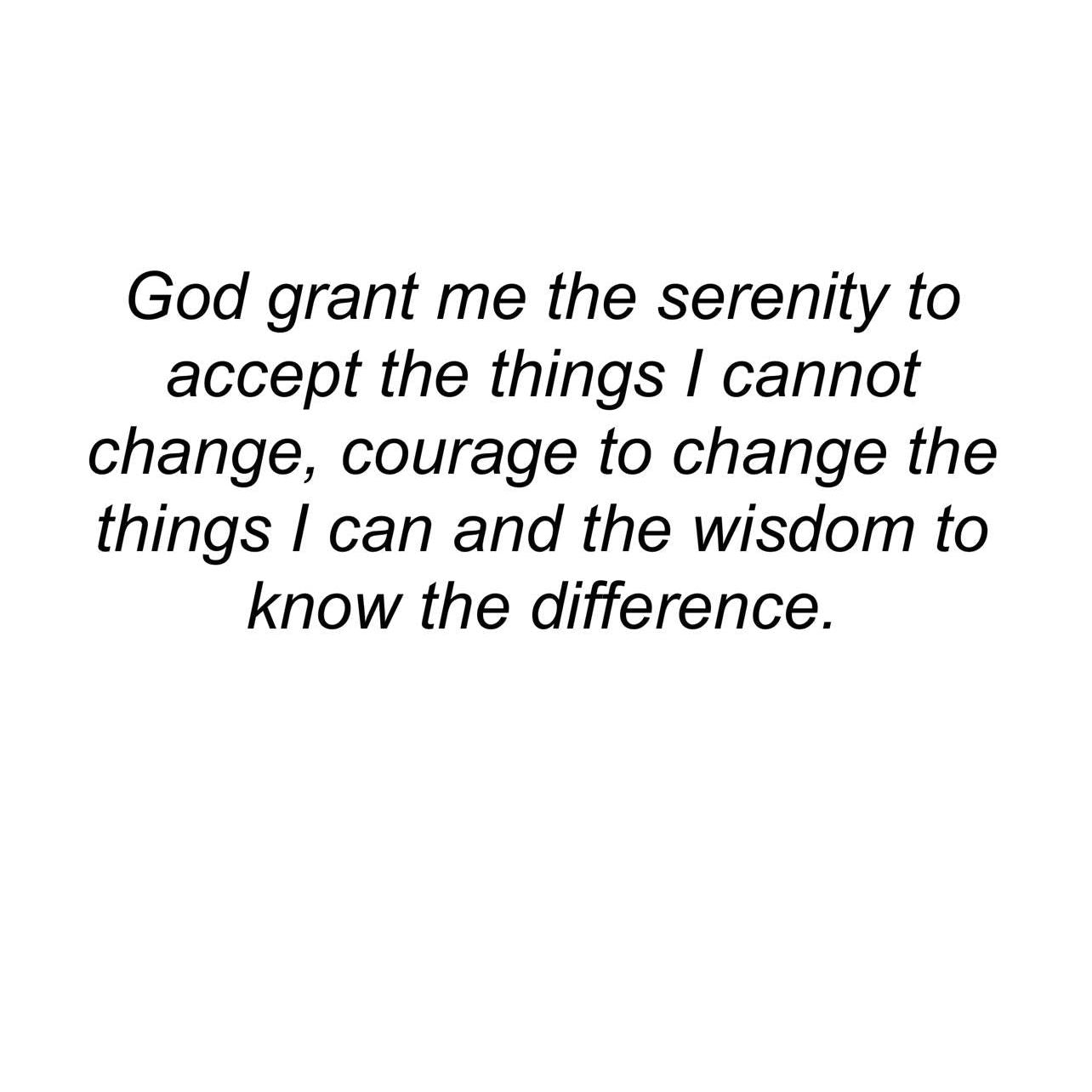 Chime Cyl 22" Serenity Prayer - CS10701