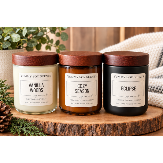 Yummy Soy Scent 8oz Candle