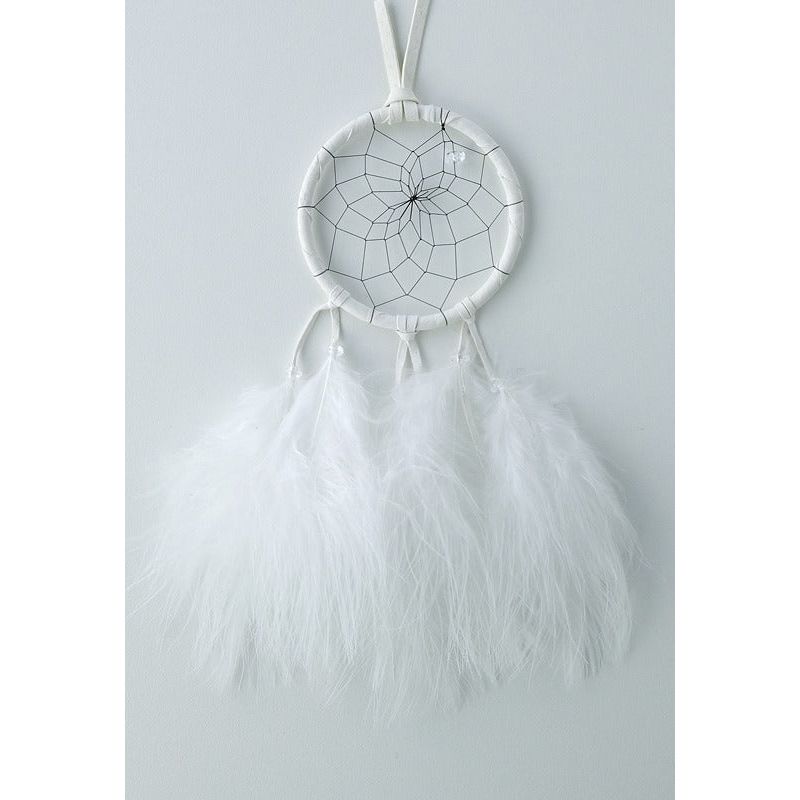 2.5" Dream Catcher - White