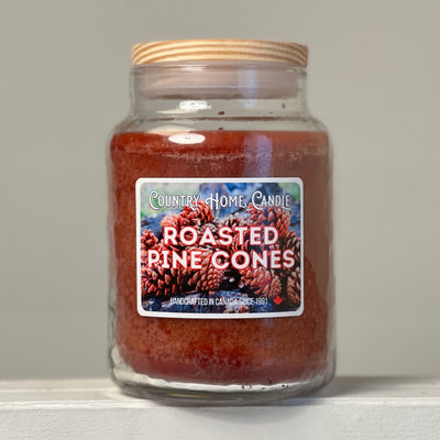 Roasted Pine Cones Country Home Candle