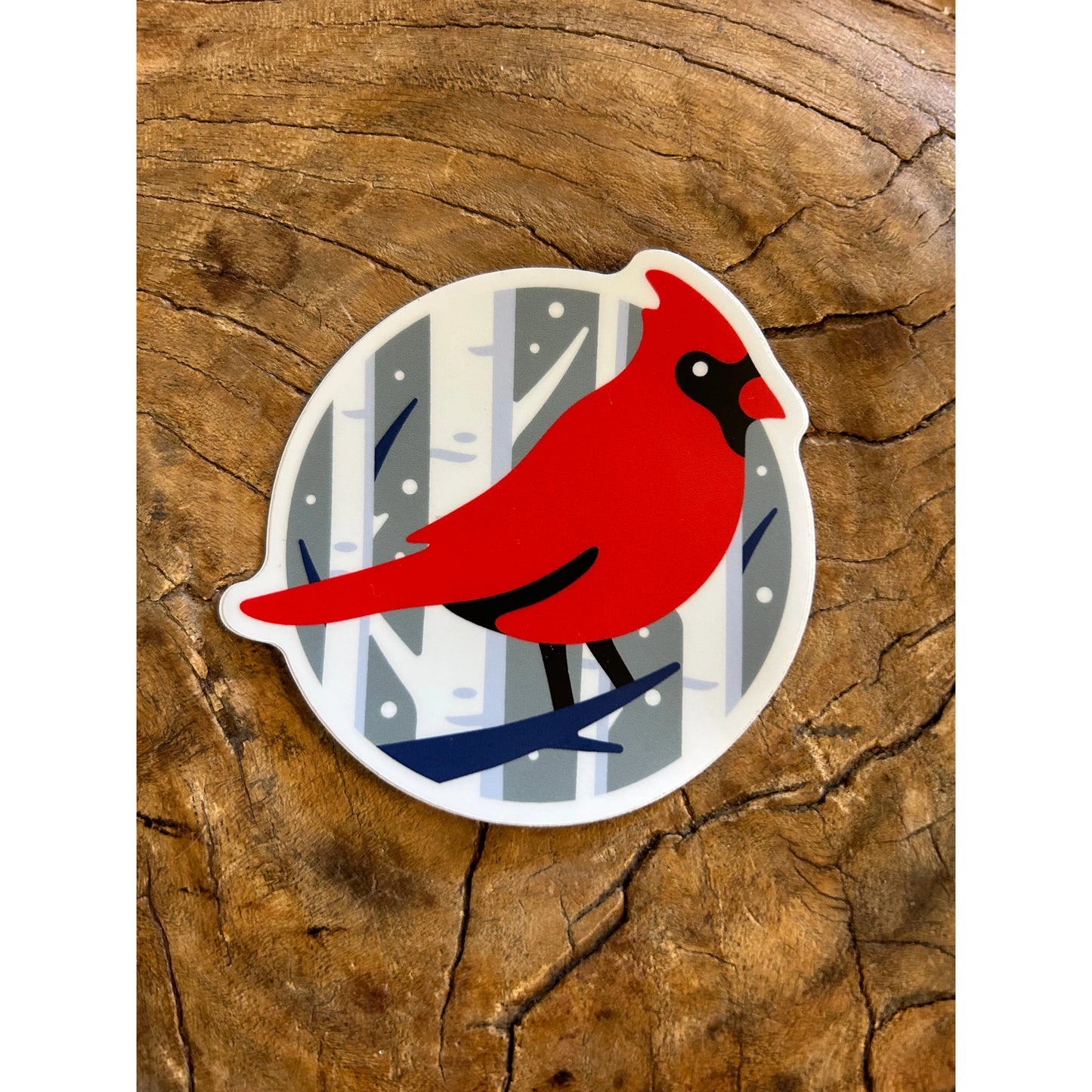 Cardinal Sticker