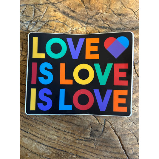 Love is love Sticker