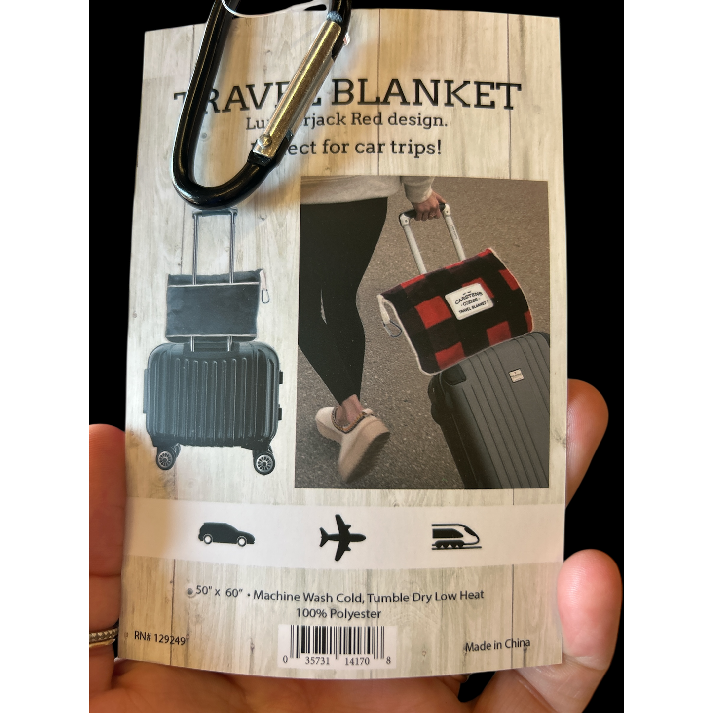 Carstens Travel Blanket Lumberjack