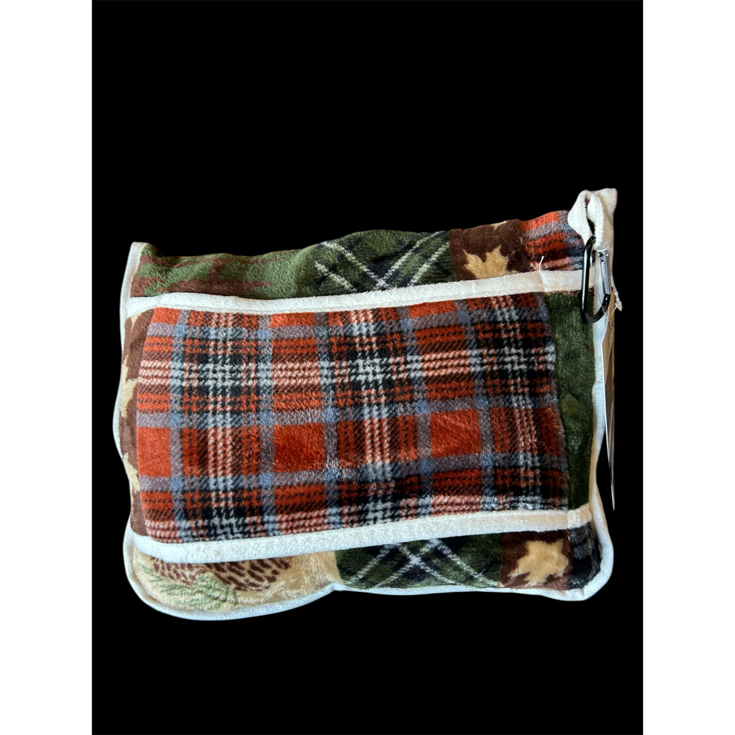 Carstens Cozies Travel Blanket in Tree Plaid