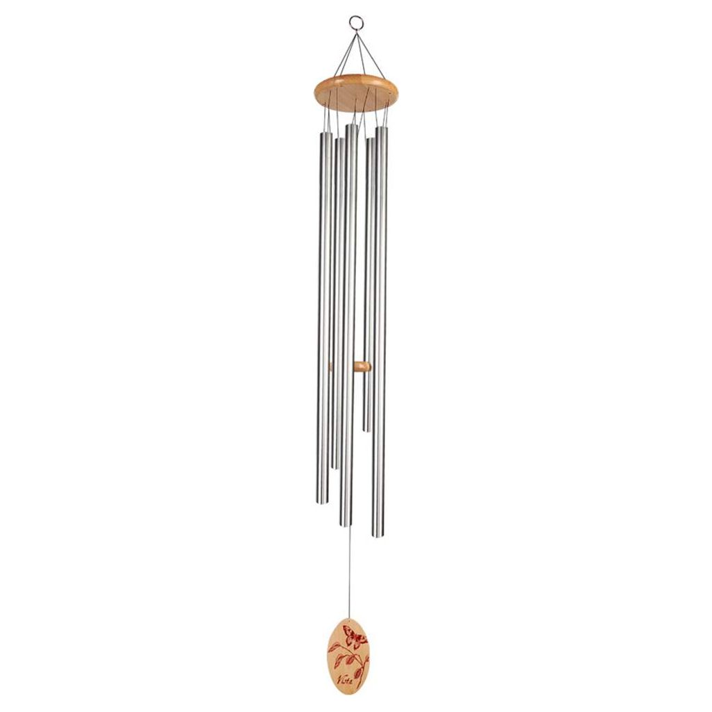 Vista Windchime 57" Silver