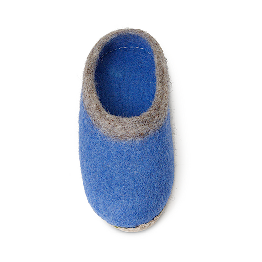 Slocan Slipper in Indigo Blue - Junior Unisex