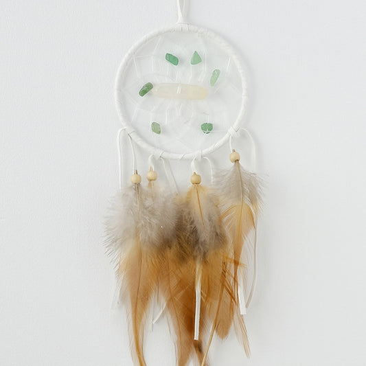 3" White Vision Seeker Dream Catcher VS12WHT