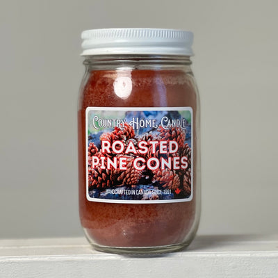 Roasted Pine Cones Country Home Candle