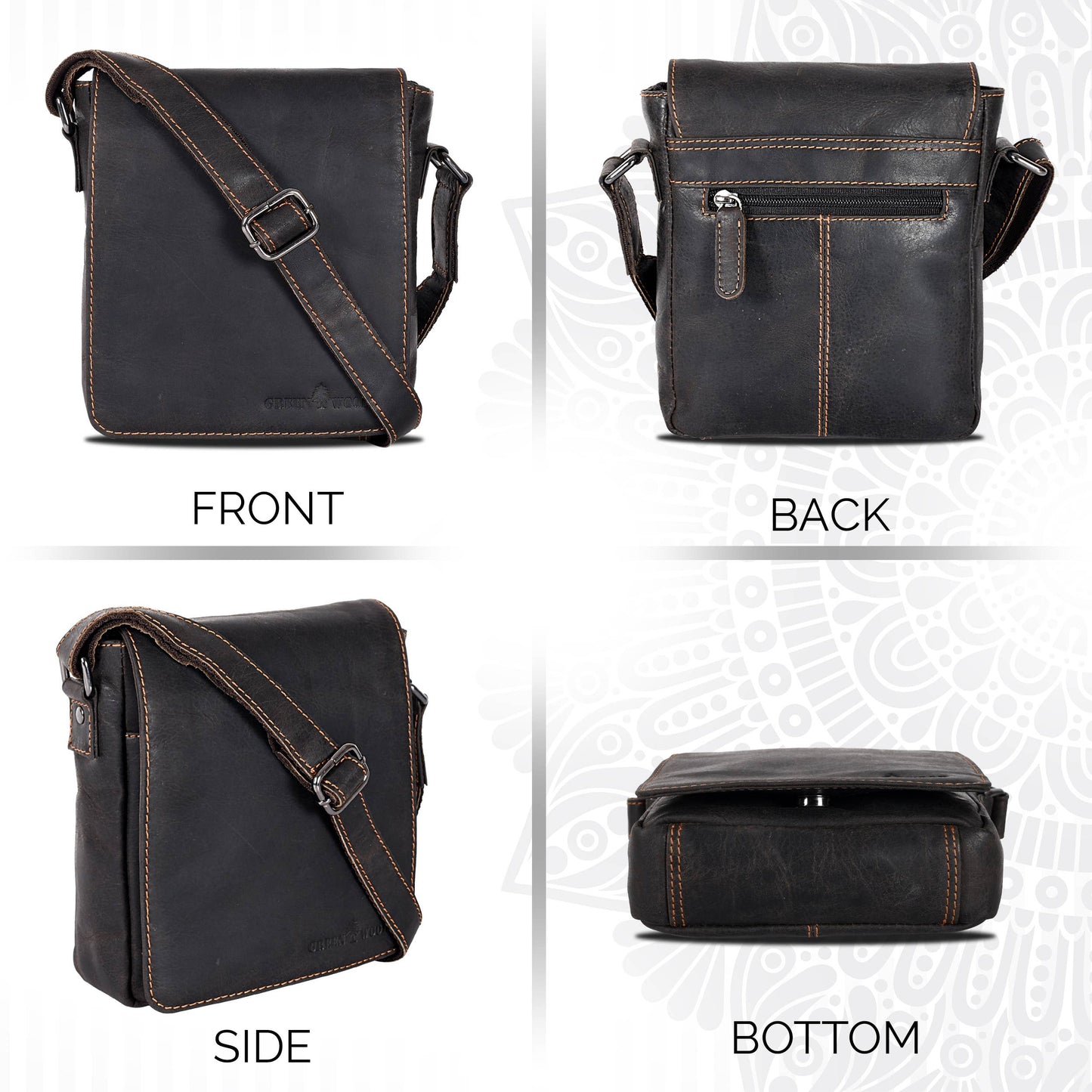 Leather Shoulder Bag LunaGW191048