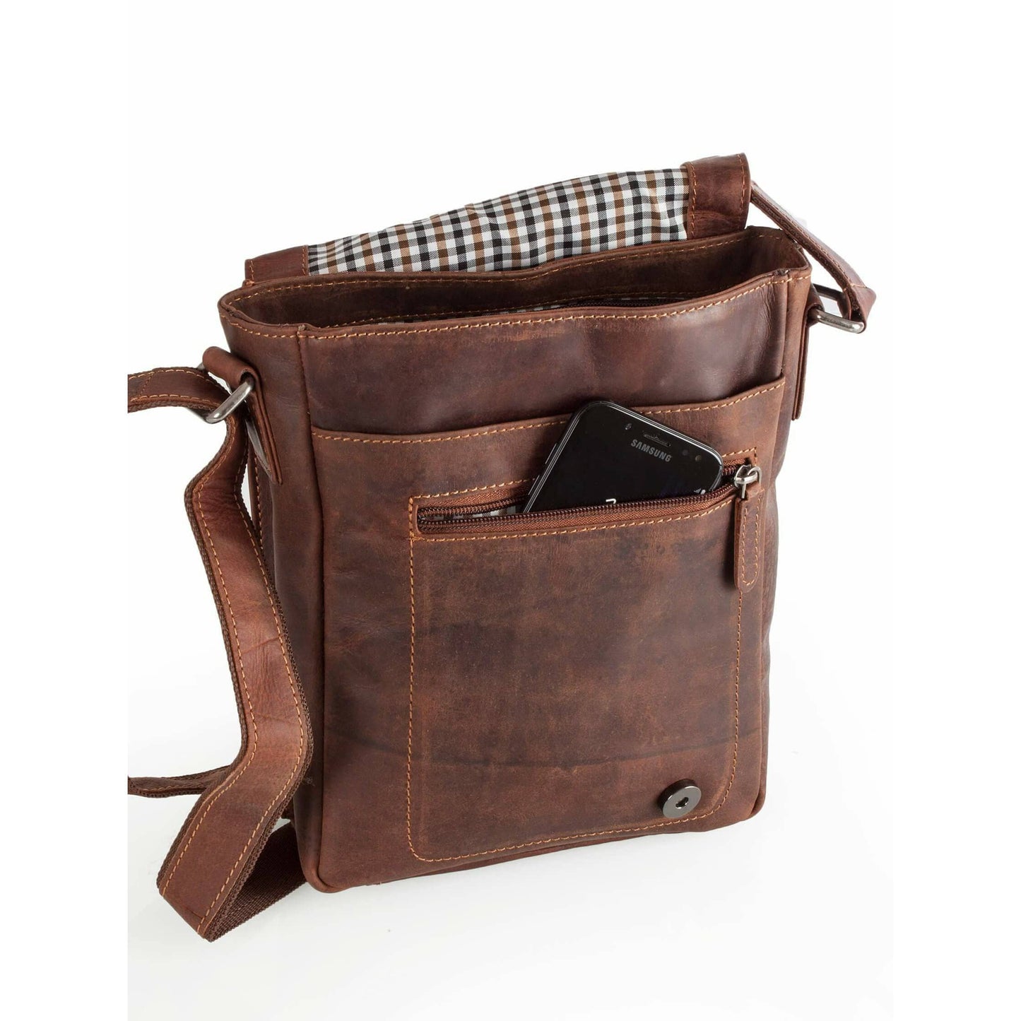 Leather Shoulder Bag Hobart - GW834
