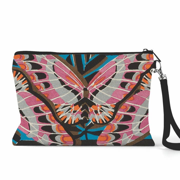 Flutter Linen Blend Accessory Bag