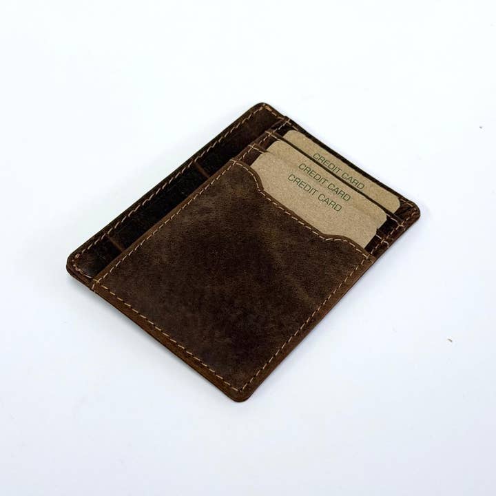 Greenwood Leather Card Case – Slim, Stylish & Practical