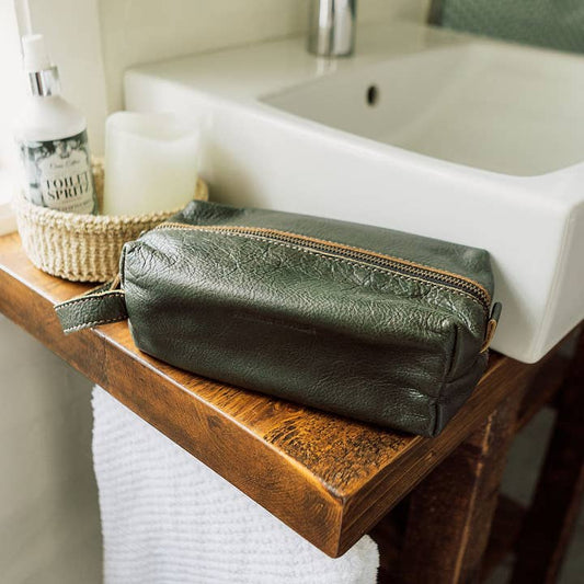 Reno Dopp Kit - Forest Green