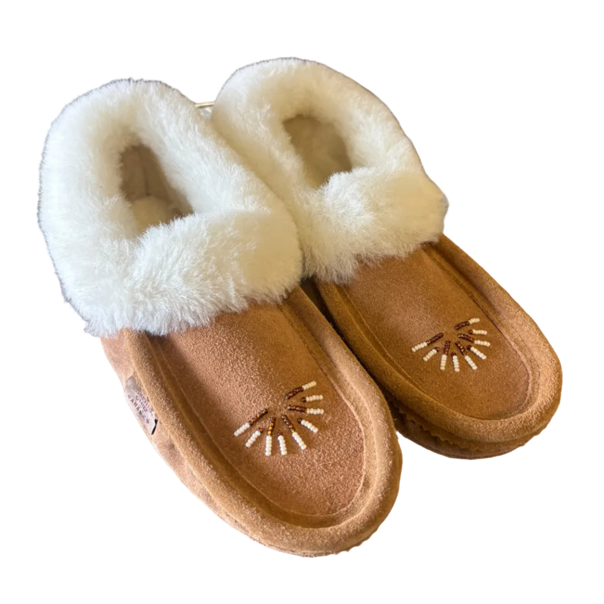 Ladies Shearling Lined Moccasin